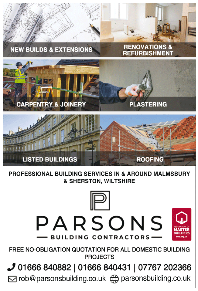 Parsons Carpentry & Building Services Ltd serving Cirencester and Malmesbury - Builders