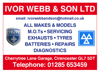 Ivor Webb & Son Ltd serving Cirencester and Malmesbury - Garage Services