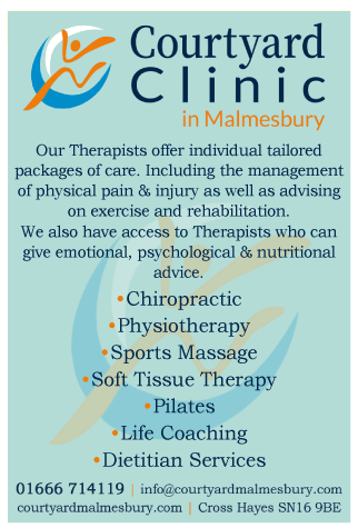 Courtyard Clinic serving Cirencester and Malmesbury - Sports Injuries