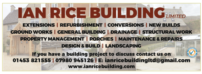Ian Rice Building serving Cirencester and Malmesbury - Builders
