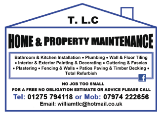 TLC Home & Property Maintenance serving Clevedon and Portishead - Guttering & Fascias