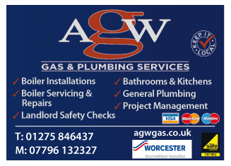 A.G.W. Gas serving Clevedon and Portishead - Boiler Maintenance