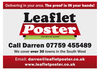 Leaflet Poster serving Clevedon and Portishead - Leaflet Distribution