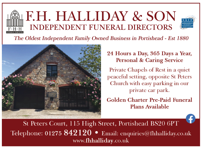 F.H. Halliday & Son serving Clevedon and Portishead - Funeral Directors