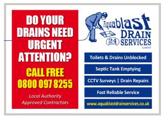 Aquablast Drain Services serving Clevedon and Portishead - Drain Clearance