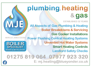 M.J. Edden Plumbing & Heating serving Clevedon and Portishead - Plumbing & Heating