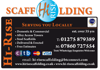 Hi-Rise Scaffolding serving Clevedon and Portishead - Scaffolding