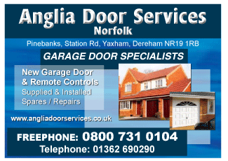 Anglia Door Services (Norfolk) serving Cromer - Garage Doors