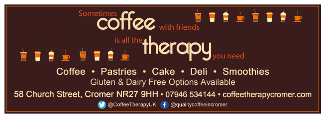 Coffee Therapy Cromer serving Cromer - Coffee Shops
