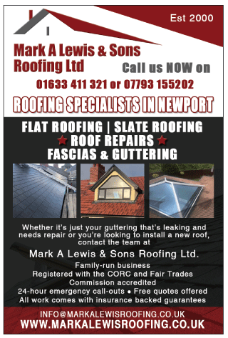 Mark A Lewis & Sons Roofing Ltd serving Cwmbran - Roofing