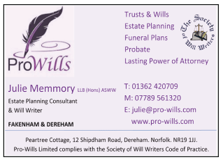 Pro-Wills Ltd serving Dereham - Will Writers