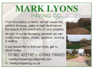 Mark Lyons Paving Co. serving Dereham - Landscape Gardeners