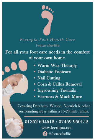 Feetopia Foot Health serving Dereham - Foot Health