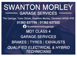 Swanton Morley Garage Services Ltd serving Dereham - M O T Stations