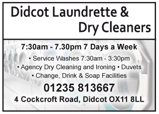 Didcot Laundrette & Dry Cleaners serving Didcot - Launderettes & Laundry Service