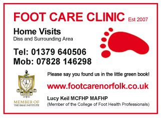 Foot Care Clinic serving Diss - Foot Health