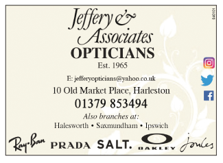 Jeffery & Associates Opticians serving Diss - Opticians