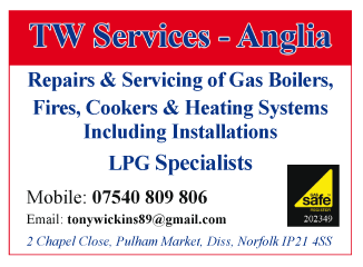 TW Services - Anglia serving Diss - Boiler Maintenance