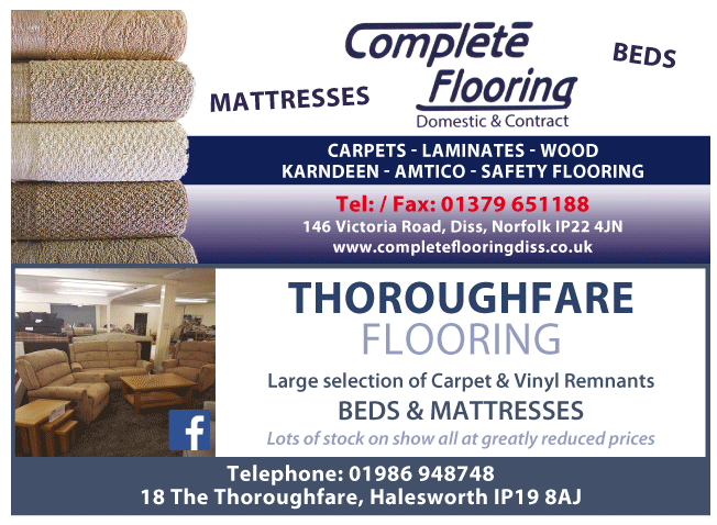 Thoroughfare Flooring, Beds & Mattresses serving Diss - Carpets & Flooring
