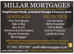 Millar Mortgages serving Downham Market - Mortgages