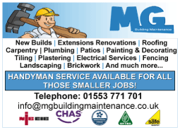 MG Building Maintenance serving Downham Market - Electricians