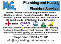 MG Plumbing & Heating serving Downham Market - Electricians