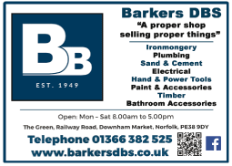 Barkers DBS Ltd serving Downham Market - D I Y