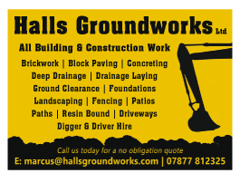 Halls Groundworks Ltd serving Downham Market - Groundworks