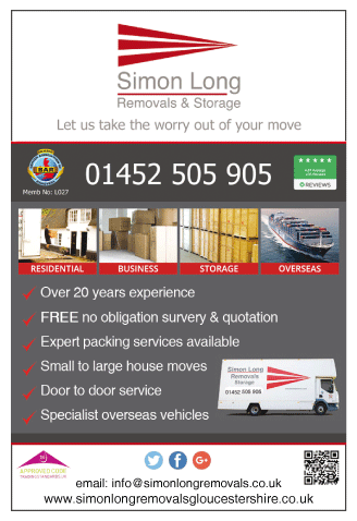 Simon Long Removals & Storage serving Dursley and Wotton U Edge - Removals & Storage