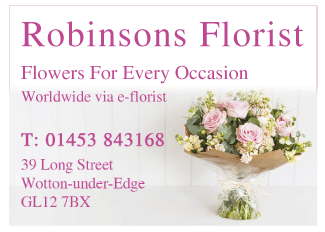 Robinsons Tele-Florists serving Dursley and Wotton U Edge - Balloons
