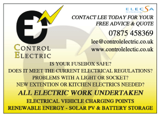 Control Electric serving Dursley and Wotton U Edge - Electricians