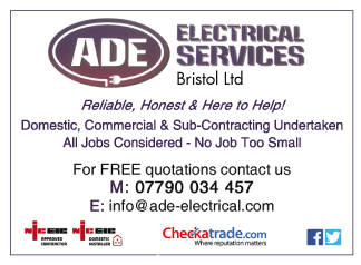 ADE Electrical Services serving Dursley and Wotton U Edge - Electricians