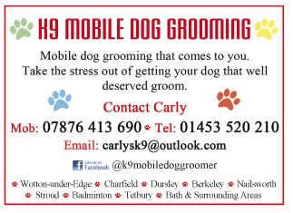 K9 Mobile Dog Grooming serving Dursley and Wotton U Edge - Dog Grooming