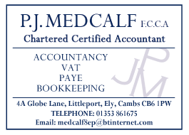 P.J. Medcalf serving Ely - Accountants