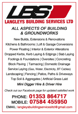 Langley’s Building Services serving Ely - Building Services