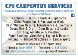 CPS Carpentry Services serving Ely - Carpenters & Joiners