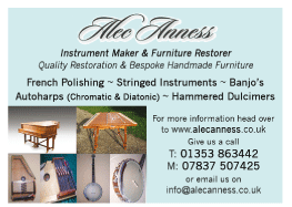 Alec Anness - Furniture Restorations & Luthier serving Ely - Antique Furniture Restorations