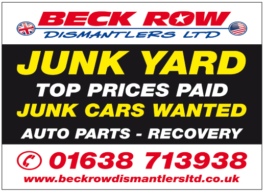 Beck Row Dismantlers Ltd serving Ely - Car Dismantlers