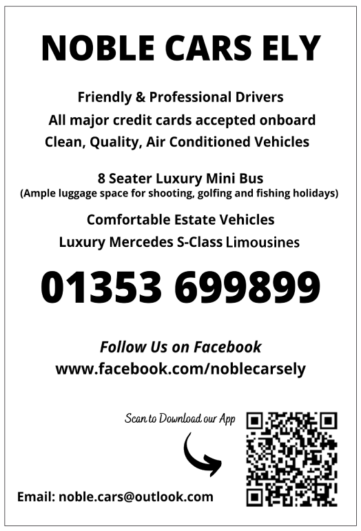 Noble Cars serving Ely - Taxis & Private Hire