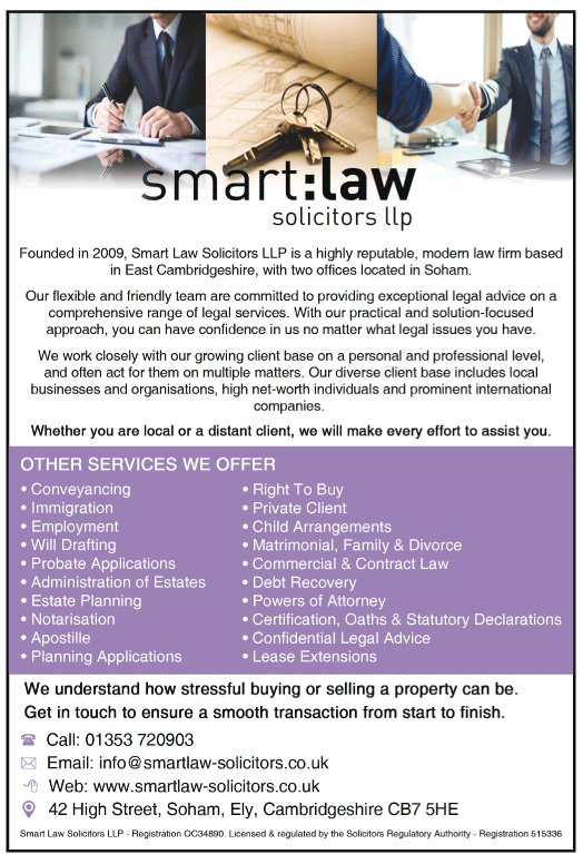 Smart Law Solicitors LLP serving Ely - Solicitors