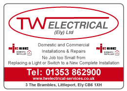 T.W. Electrical (Ely) Ltd serving Ely - Electricians