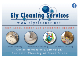 Ely Cleaning Services serving Ely - Cleaning Services