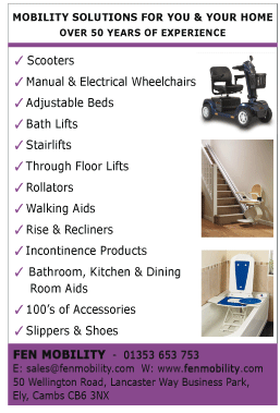 Fen Mobility serving Ely - Mobility Supplies & Equipment