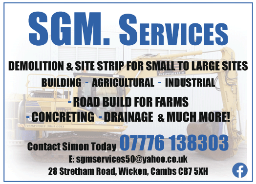 SGM Services serving Ely - Demolition Services