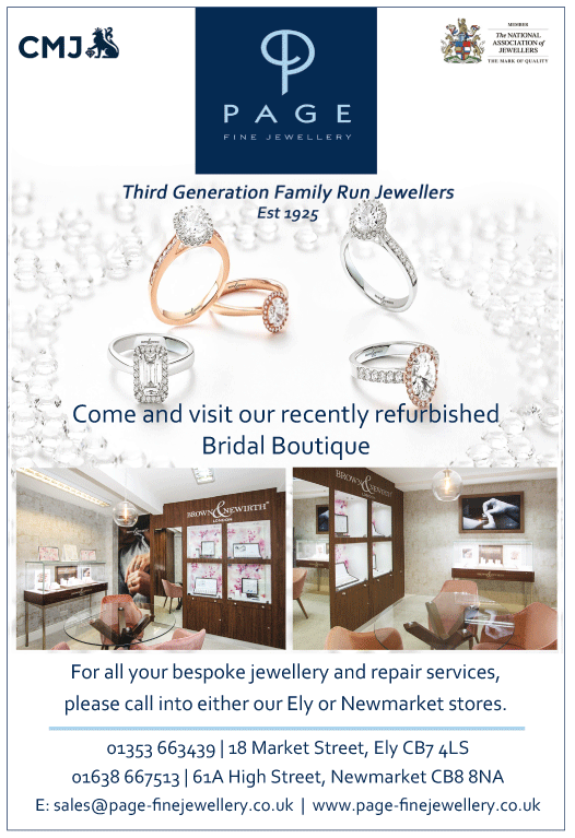 Page Fine Jewellery serving Ely - Jewellers