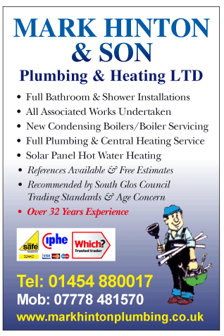Mark Hinton & Son Plumbing & Heating Ltd serving Emersons Green - Plumbing & Heating