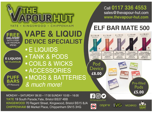 The Vapour Hut serving Emersons Green - Vape Shops
