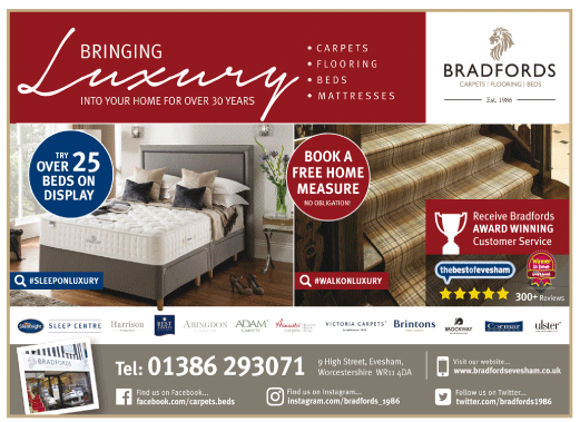 Bradfords Carpets & Beds serving Evesham - Beds & Bedding