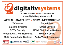 Digital TV Systems serving Evesham - Cctv