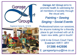 Garage Art Group serving Evesham - Art & Craft